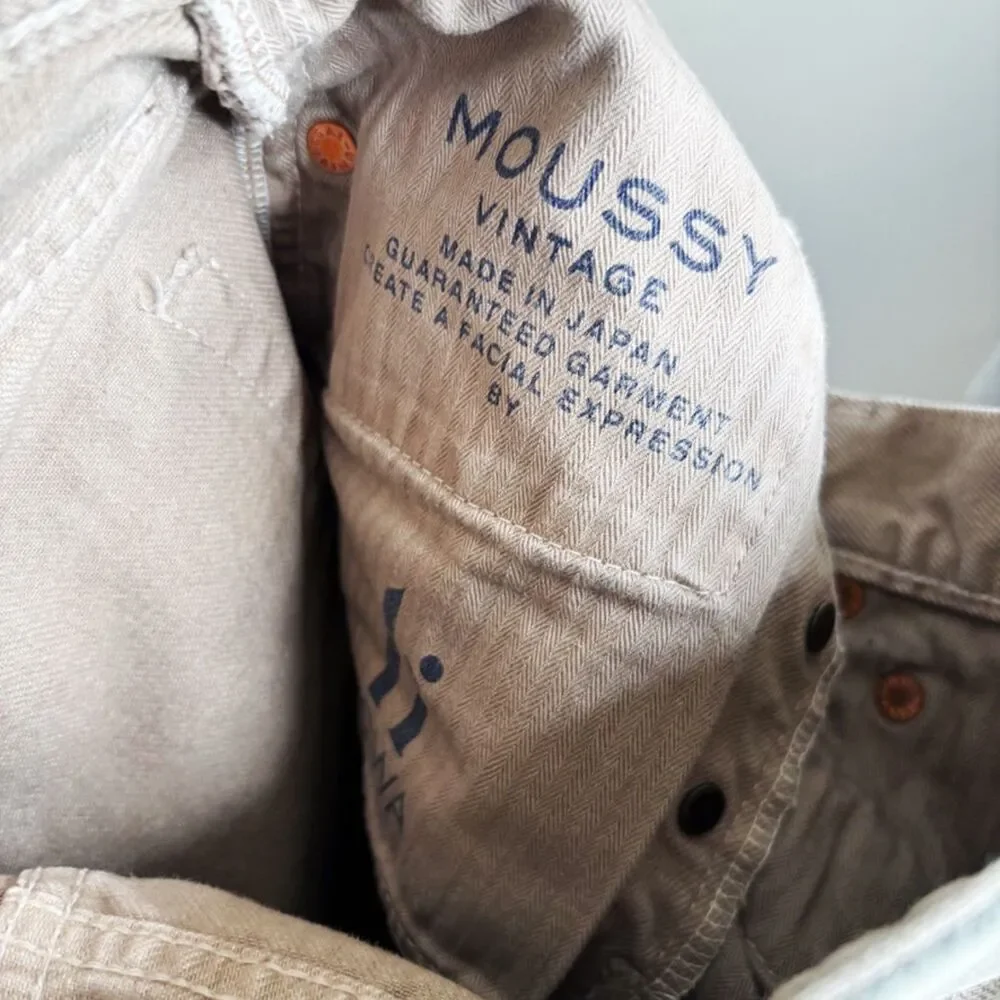 Moussy High Rise Ankle Crop Jeans